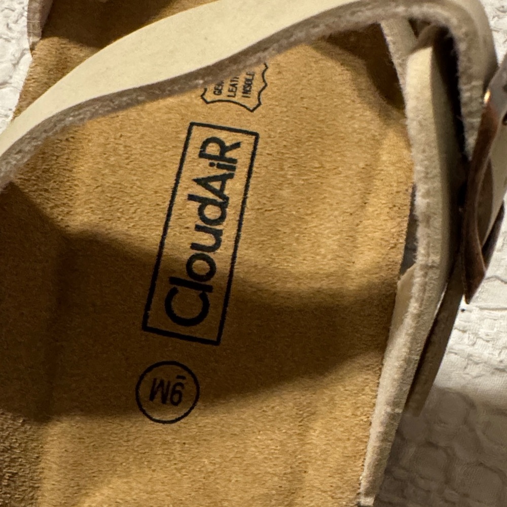 CloudAir Stylish Tan Women Sandals - Picture 2 of 6
